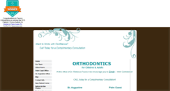 Desktop Screenshot of faunceorthodontics.com